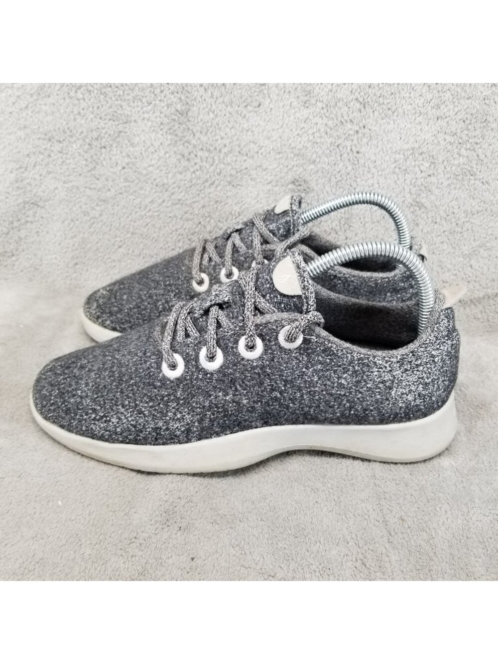 Allbirds Shoes Womens Size 8 Gray Wool Runner Merino Wool Sneakers *Read*